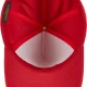 5-Panel Curved Classic Snapback mars red one size