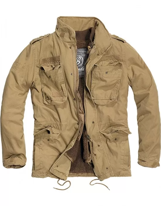 Премиум мъжко яке в камел цвят Brandit M65 Giant, Мъже - Hoodstyle.bg