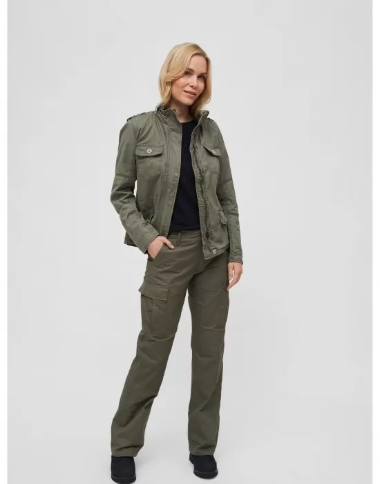 Дамско яке в цвят маслина Britannia Jacket olive, Якета - Hoodstyle.bg