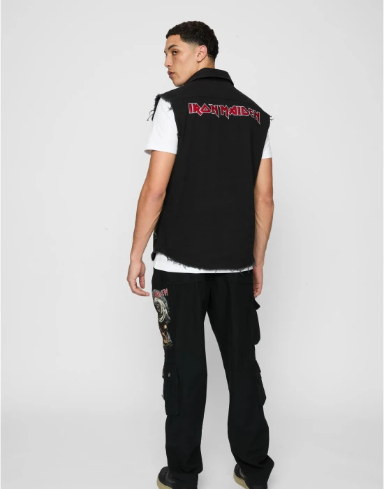 Винтидж риза без ръкави Iron Maiden NOTB, Жилетки - Hoodstyle.bg
