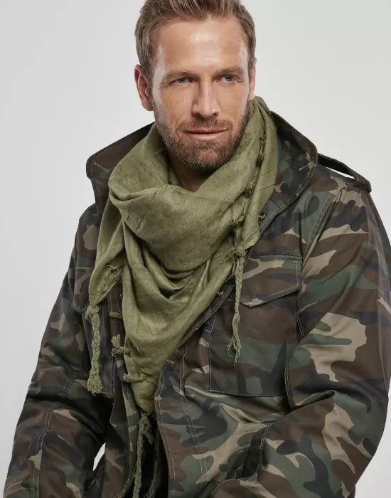 Шал в цвят маслина Brandit Shemag Scarf, Аксесоари - Hoodstyle.bg