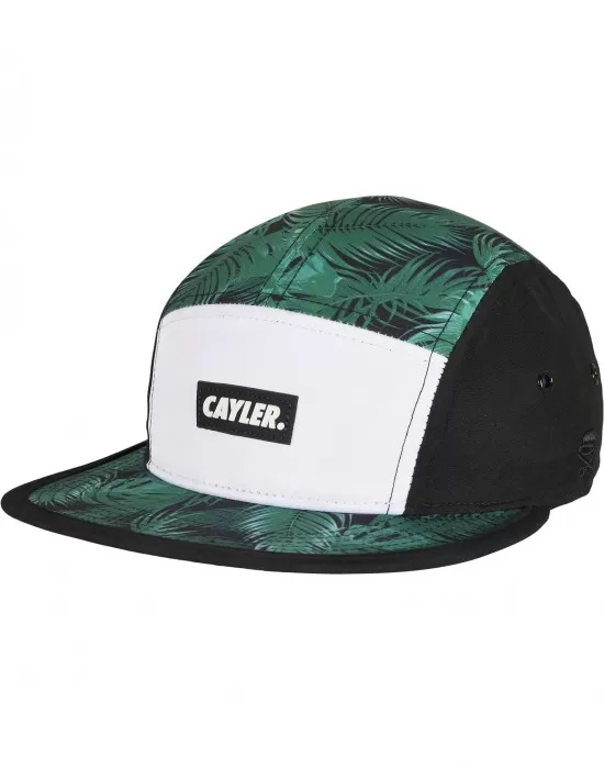 Шапка с козирка в черно и зелено C&S WL Green Jungle Camp, Шапки с козирка - Hoodstyle.bg