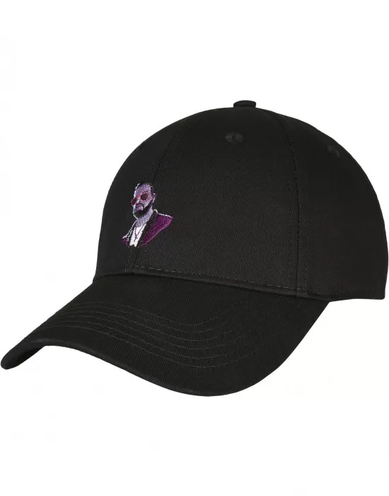 Шапка с козирка в черен цвят C&S MIA PAPI, Шапки с козирка - Hoodstyle.bg
