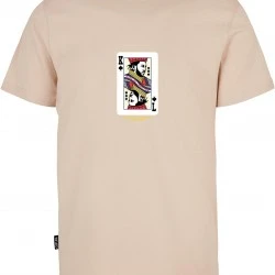Мъжка тениска в бежов цвят C&S WL Compton Card