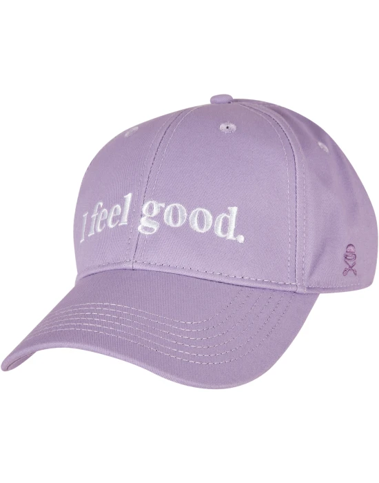 Feelin Good Curved Cap lavender/white one size