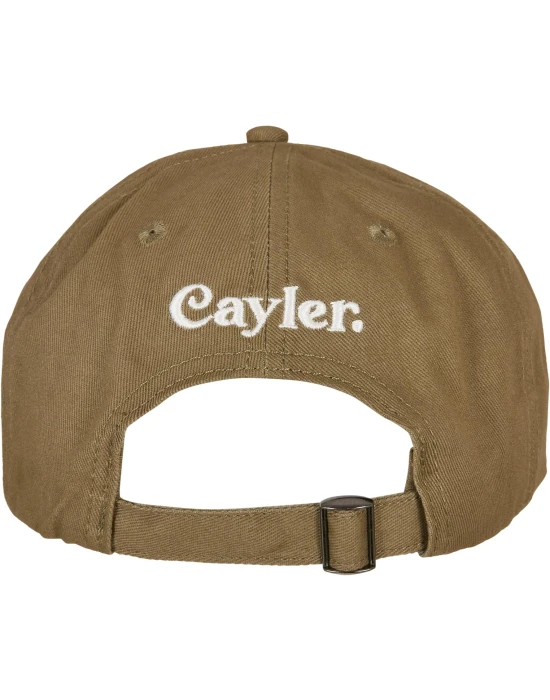 Knock the Hustle Strapback Cap olive/offwhite one size