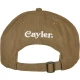 Knock the Hustle Strapback Cap olive/offwhite one size