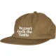 Knock the Hustle Strapback Cap olive/offwhite one size