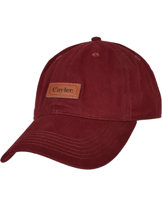 Classy Patch Curved Cap bordeaux one size