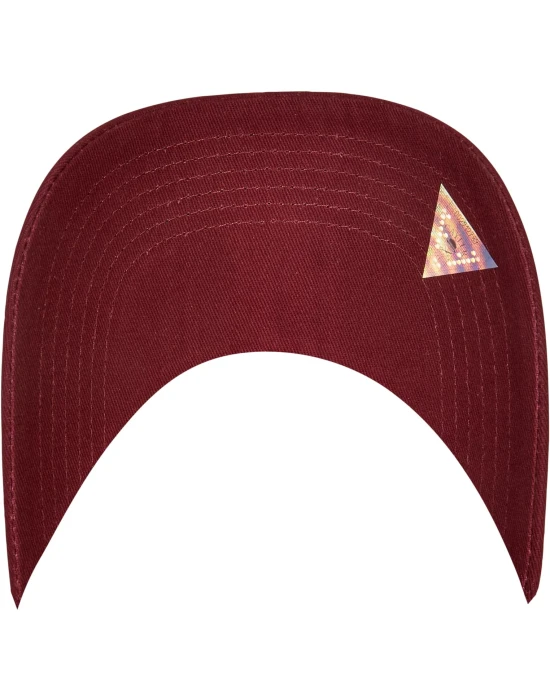 Classy Patch Curved Cap bordeaux one size