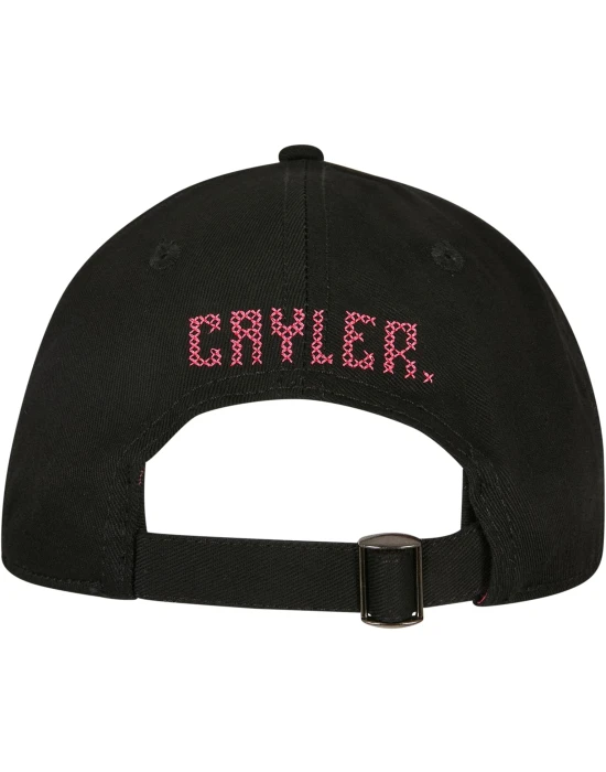 Munchie Stitches Curved Cap black/mc one size