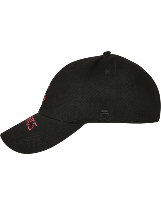 Munchie Stitches Curved Cap black/mc one size