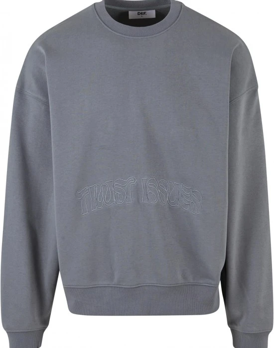 Мъжки Пуловер DEF Trust Issues Pullover stormy weather XL
