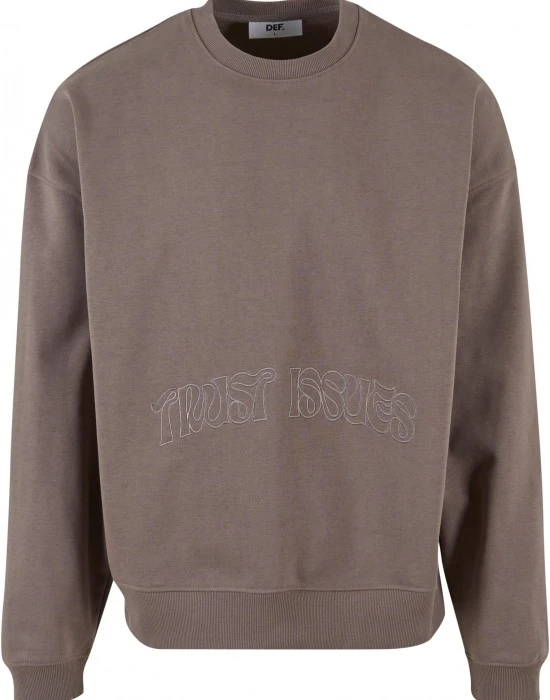 Мъжки Пуловер DEF Trust Issues Pullover tornado XL