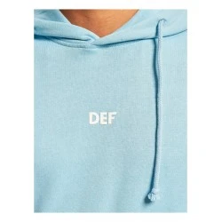 Суичър DEF Oversized Hoody light blue XL
