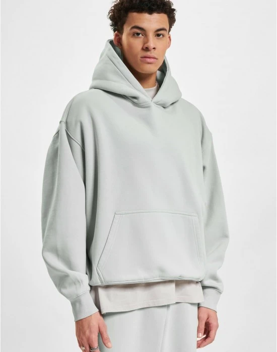 Суичър DEF Hoody grey washed XL