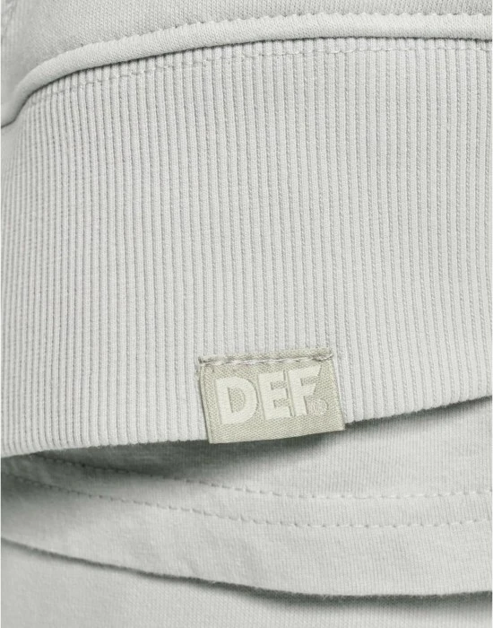 Суичър DEF Hoody grey washed XL