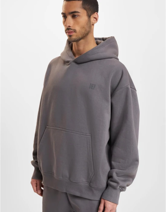 DEF Fly Hoodie anthracite washed XXL