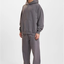 Суичър DEF Fly Hoodie anthracite washed XXL