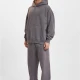 DEF Fly Hoodie anthracite washed XXL