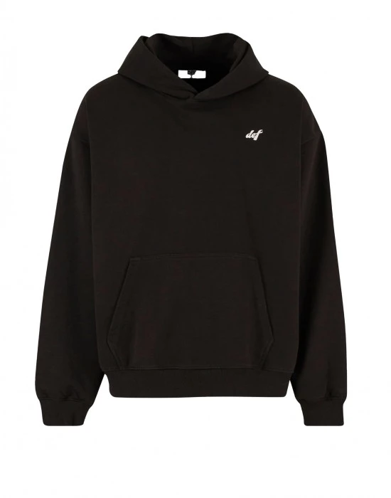 Суичър DEF Not a Follower Hoodie jet black washed XL