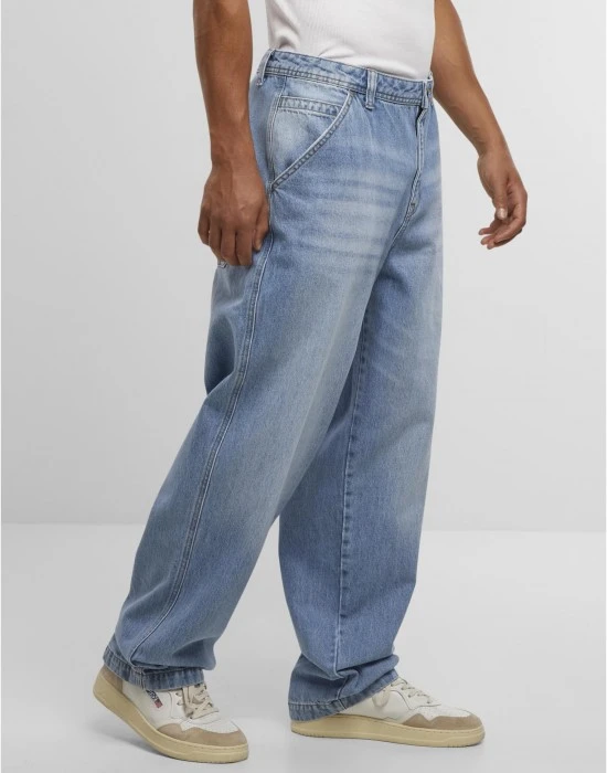 Дънки DEF Loose Fit Jeans light blue 38