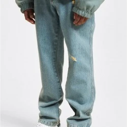 Дънки DEF Slim Fit Jeans vintage blue destroyed 38