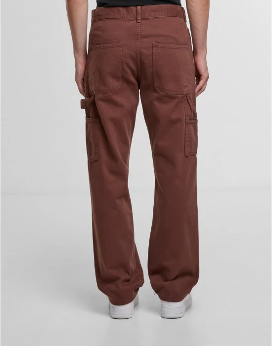 Дънки DEF Wood Straight Fit Jeans brown 38