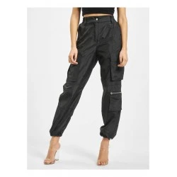 Дамски Карго Панталони Mary Cargopants black XS