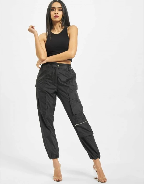 Дамски Карго Панталони Mary Cargopants black XS