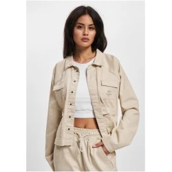 Дамско яке в бежов цвят DEF Worky Jacket