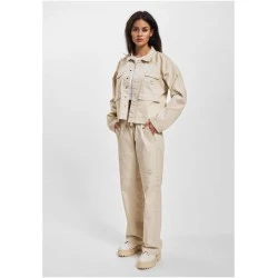 Дамско яке в бежов цвят DEF Worky Jacket