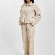 Дамско яке в бежов цвят DEF Worky Jacket, Якета - Hoodstyle.bg