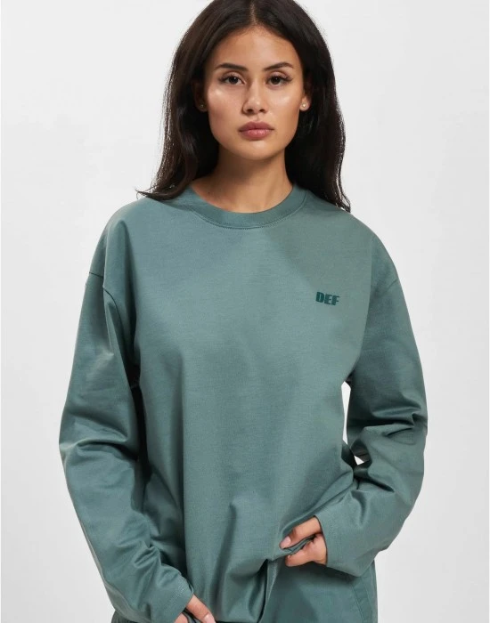 Дамска блуза в зелено DEF Everyday, Блузи - Hoodstyle.bg