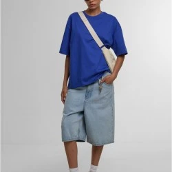 Тениска DEF Essential T-Shirt cobalt blue XS