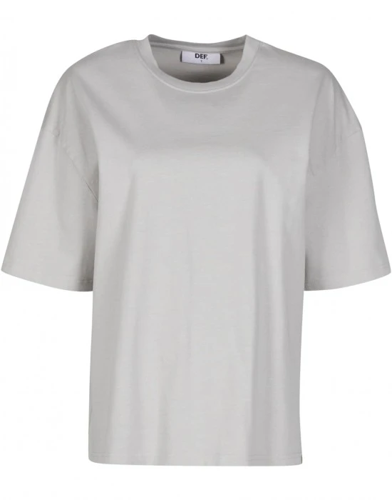 Тениска DEF Essential T-Shirt grey washed XS