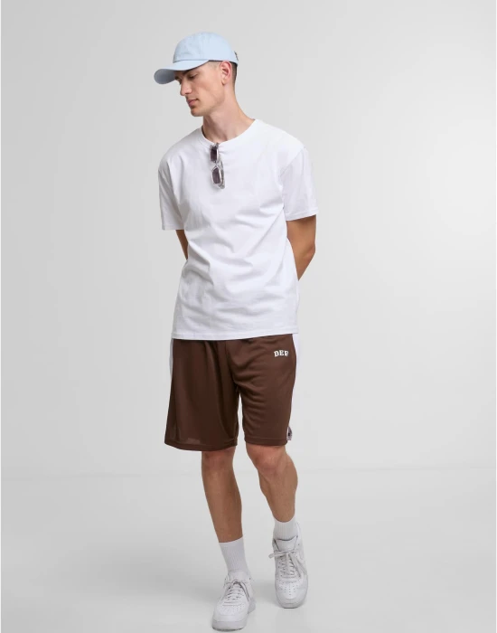 DEF STRIPES Short chocolate brown XXL