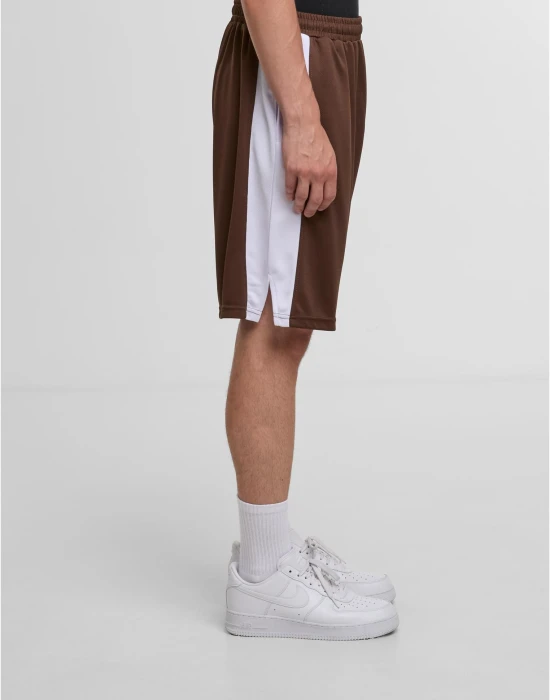 DEF STRIPES Short chocolate brown XXL
