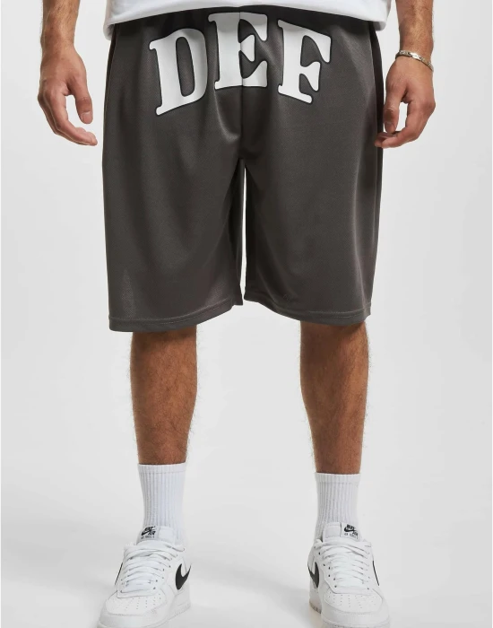 DEF PRINT Shorts anthracite XXL