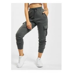 Дамско Изчистено Долнище DEF Greta Sweatpants anthracite XS