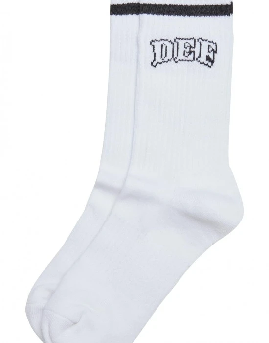 DEF College Socks white 35-38