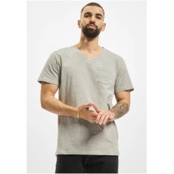 Тениска DEF V-Neck 3-Pack T-Shirt grey XXL