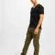 Мъжка тениска DEF V-Neck в черно, Тениски - Hoodstyle.bg