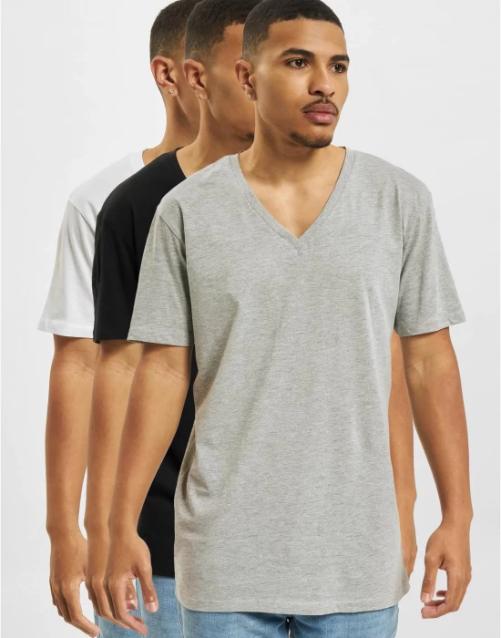 Мъжки комплект от три тениски DEF T-Shirt 3-Pack., Тениски - Hoodstyle.bg
