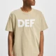 Мъжка тениска в бежов цвят DEF Her Secret, Тениски - Hoodstyle.bg
