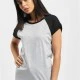 Тениска DEF Niko T-Shirt lightgrey/black XS