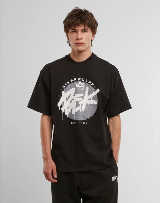 Тениска BEK x DEF Big Logo T-Shirt black/white XL