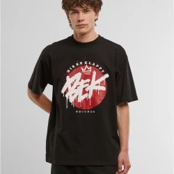 Тениска BEK x DEF Big Logo T-Shirt black/red XL