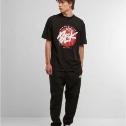 Тениска BEK x DEF Big Logo T-Shirt black/red XL