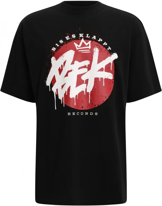 Тениска BEK x DEF Big Logo T-Shirt black/red XL